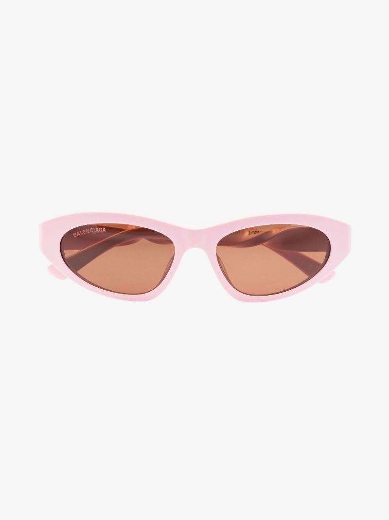 Pink Twist Cat Eye Sunglasses