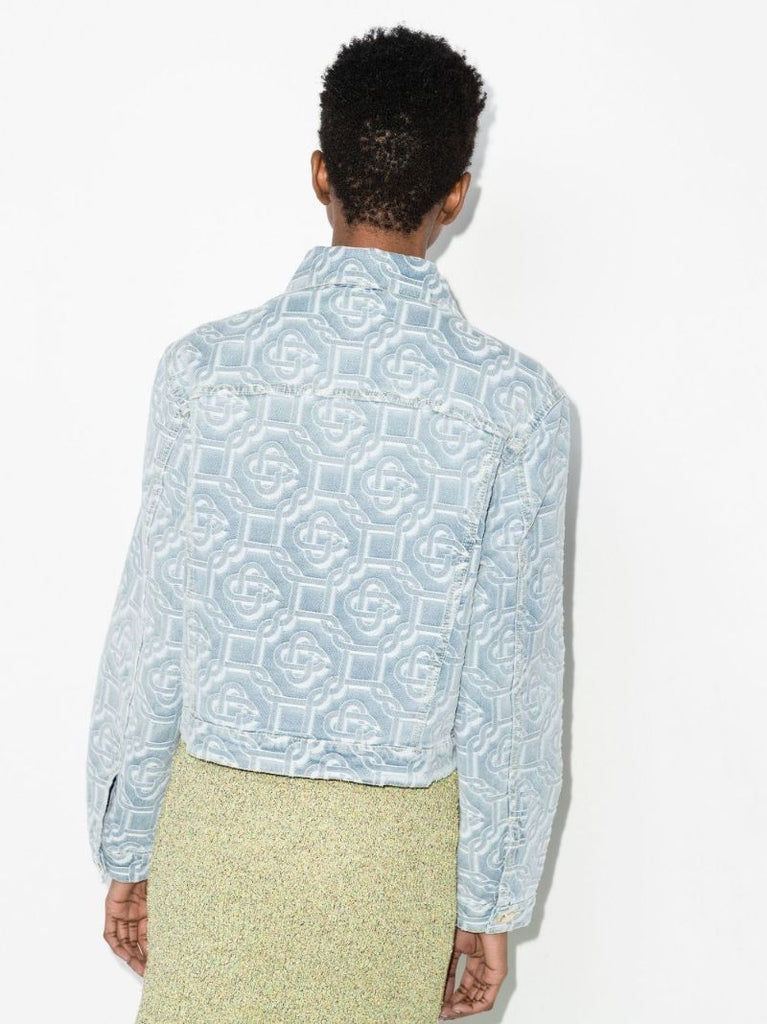 Monogram Jacquard Denim Jacket