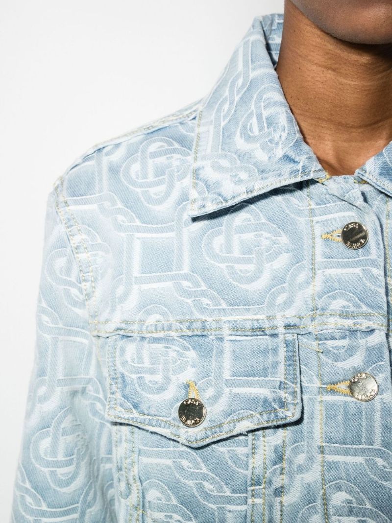 Monogram Jacquard Denim Jacket