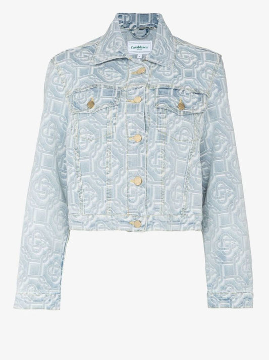 Monogram Jacquard Denim Jacket