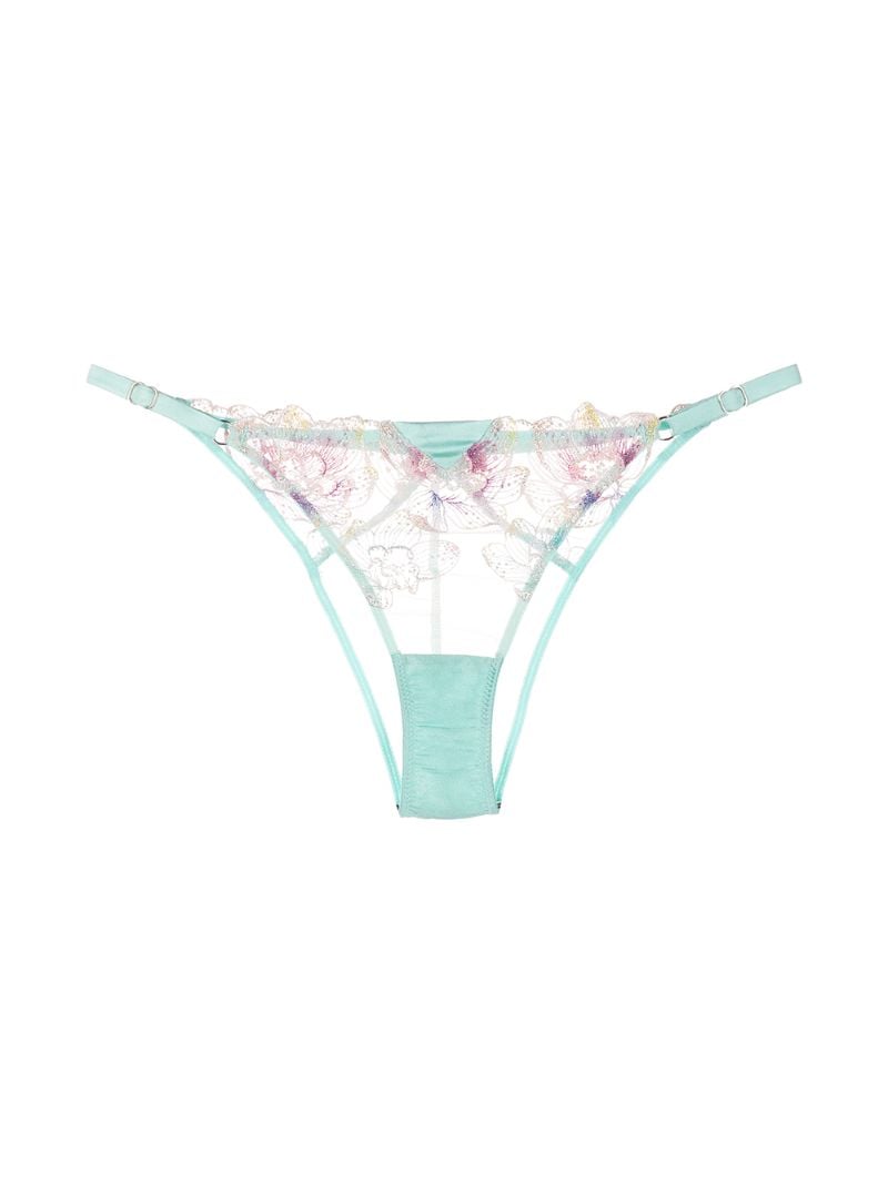Green Pixie Embroidered Briefs