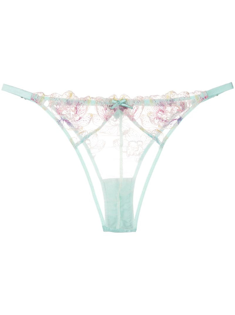 Green Pixie Embroidered Briefs