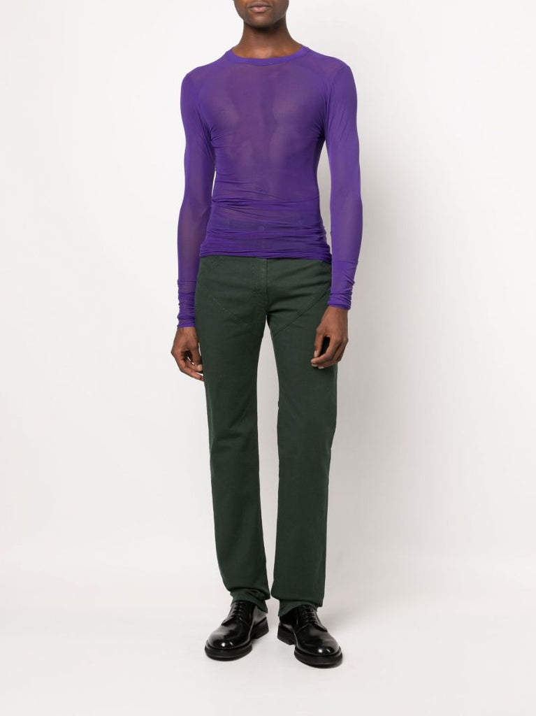 Green Telford Straight Leg Jeans