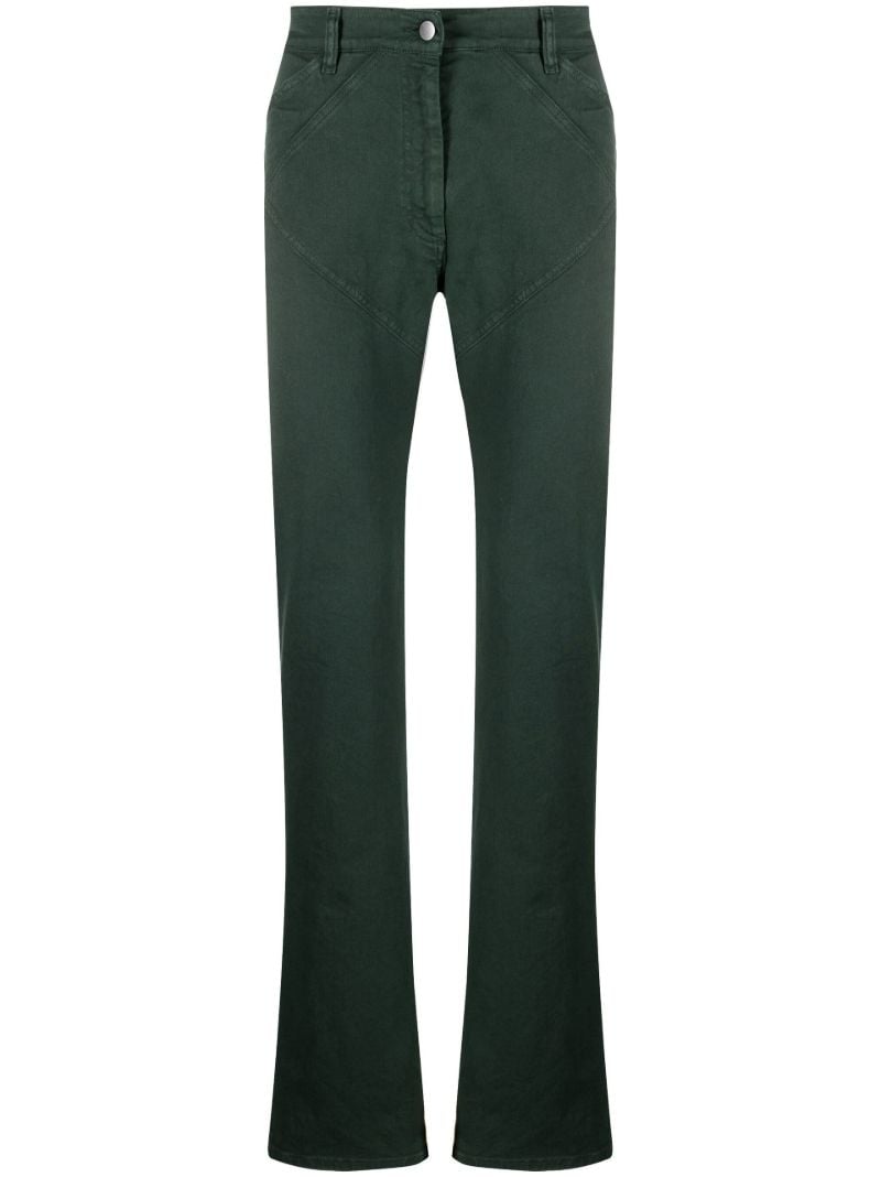 Green Telford Straight Leg Jeans