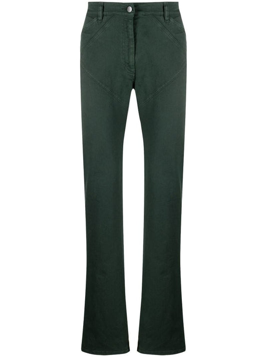 Green Telford Straight Leg Jeans
