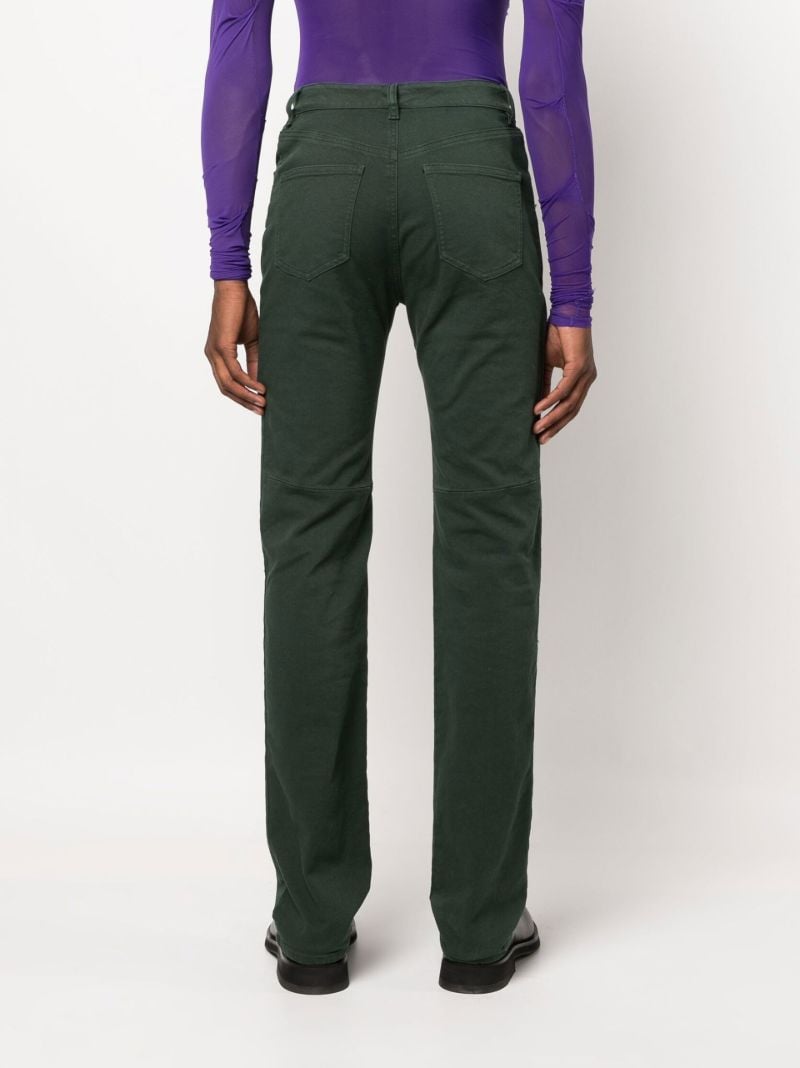 Green Telford Straight Leg Jeans