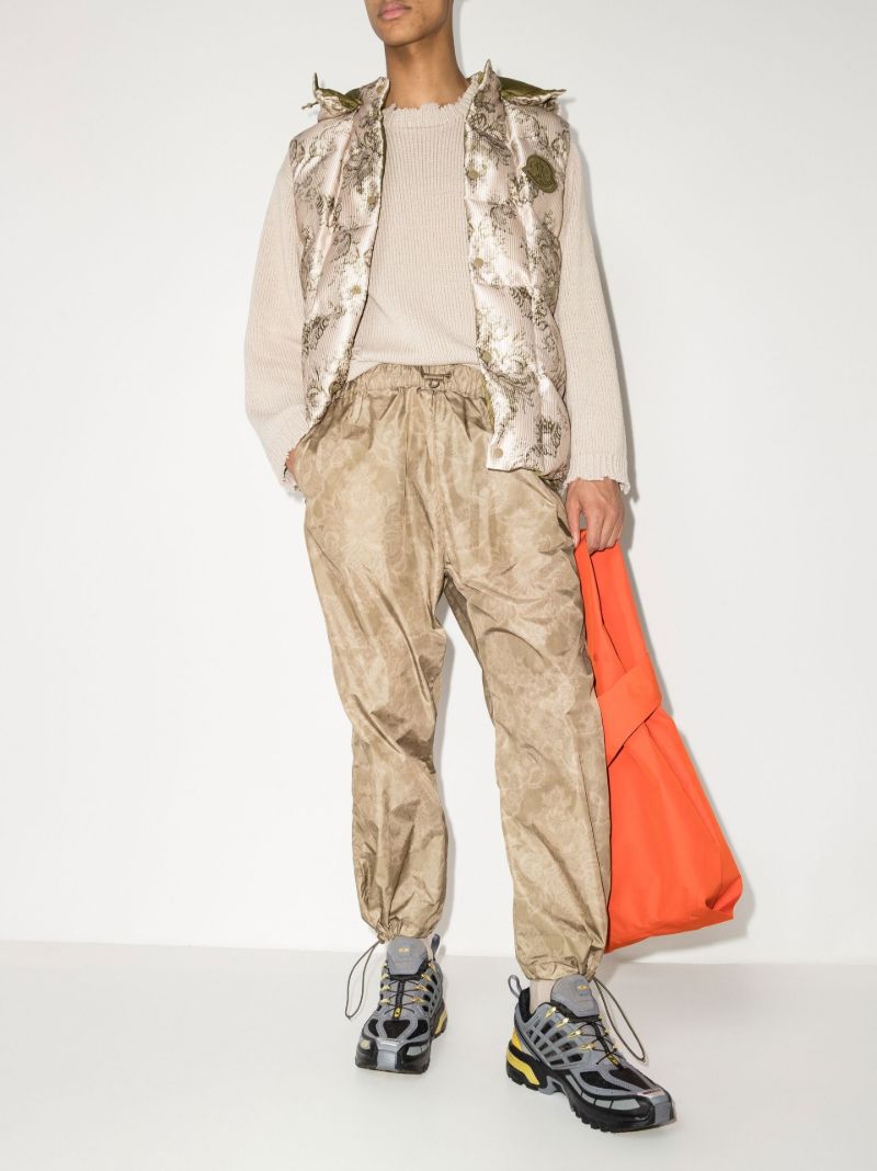 2 Moncler 1952 Paisley Print Track Pants