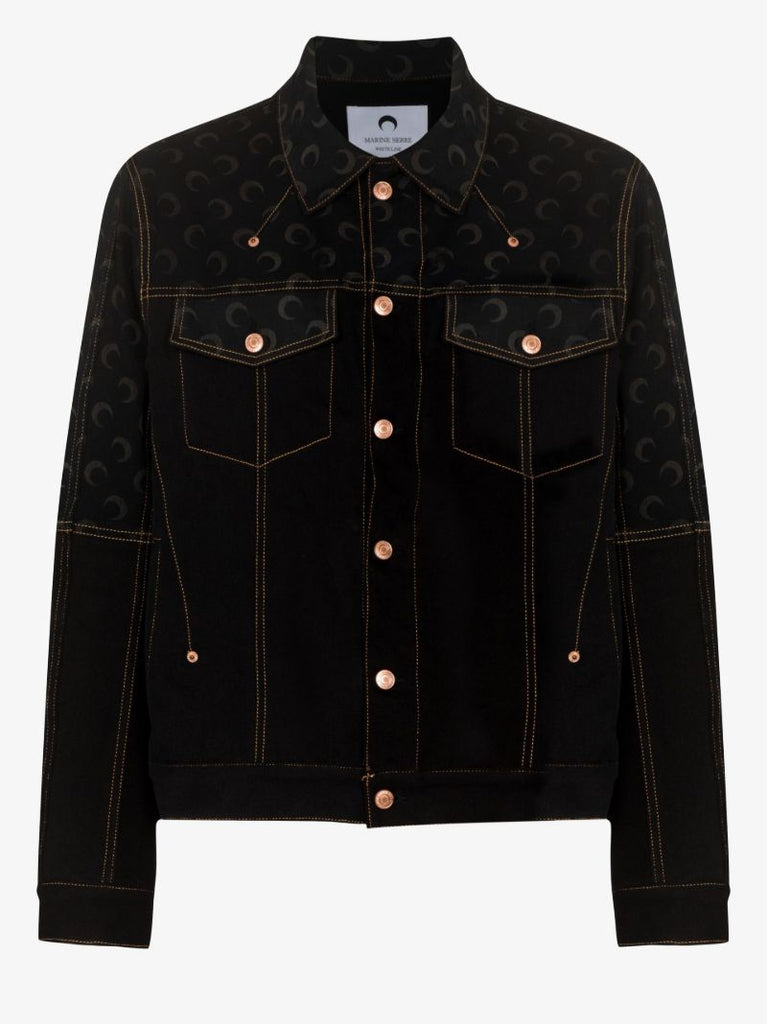 Crescent Moon Denim Jacket