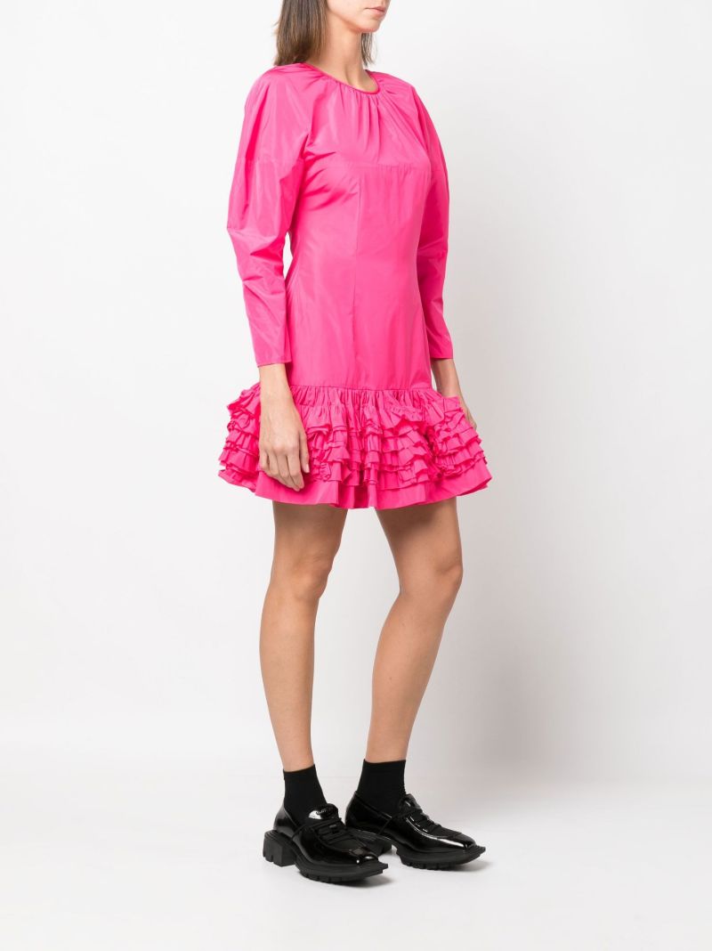 Pink Caerys Ruffled Mini Dress