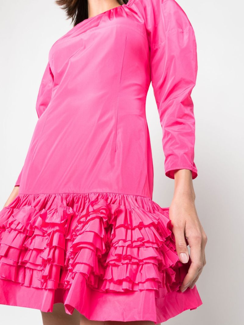 Pink Caerys Ruffled Mini Dress