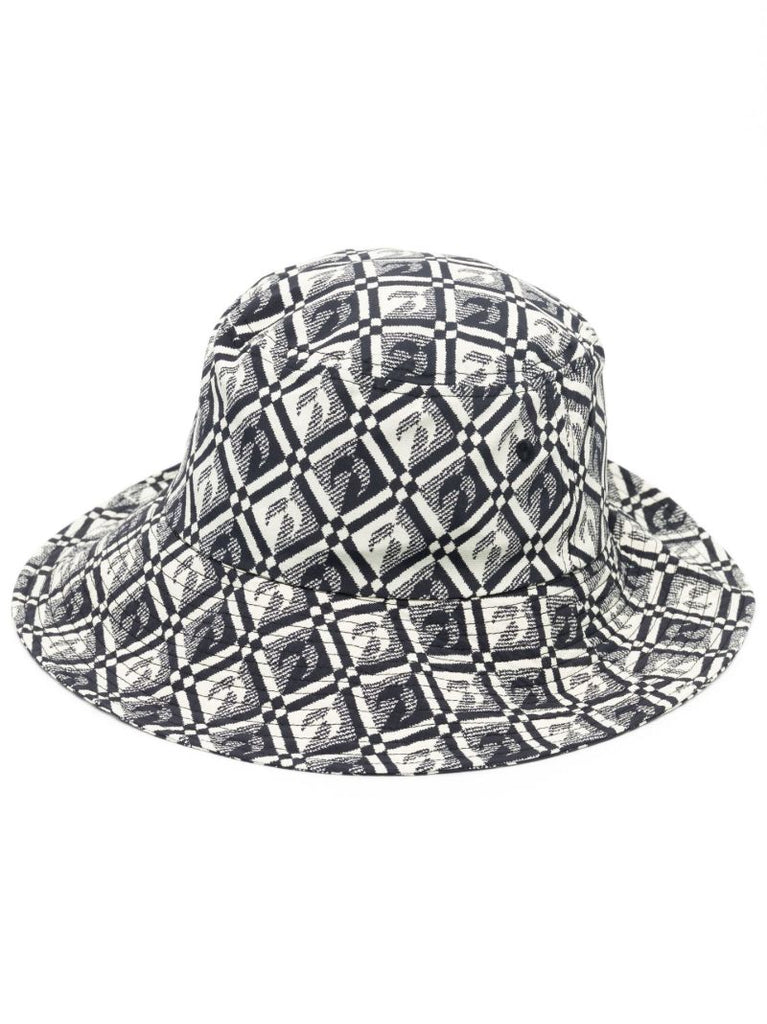 Black Moon Logo Jacquard Bucket Hat