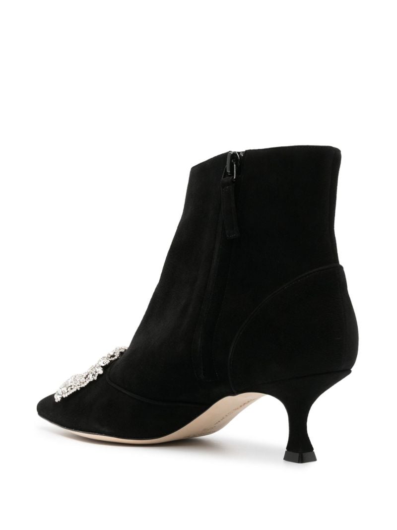 Black Baylow 50 Suede Ankle Boots
