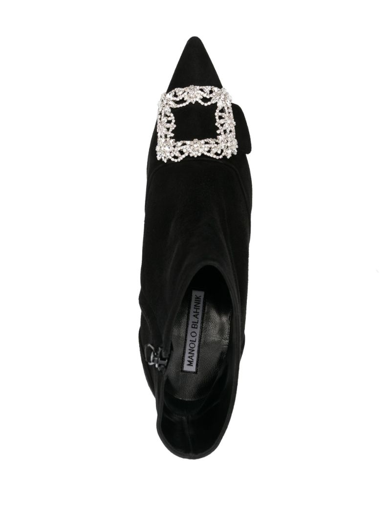 Black Baylow 50 Suede Ankle Boots