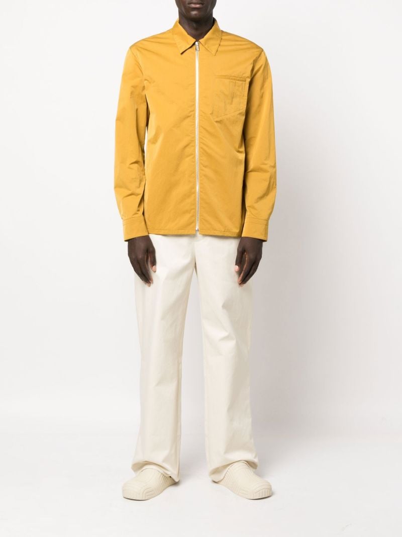 Yellow Tech Shirt Jacket