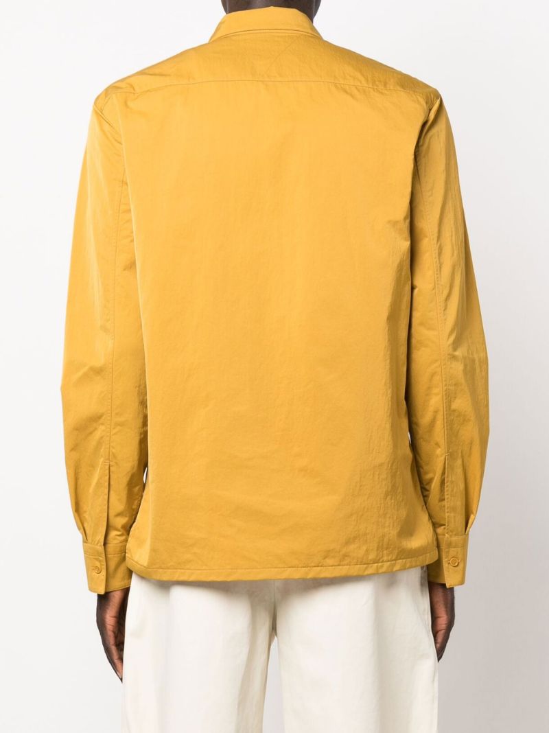 Yellow Tech Shirt Jacket