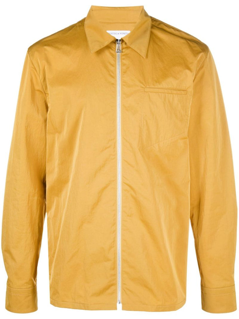 Yellow Tech Shirt Jacket