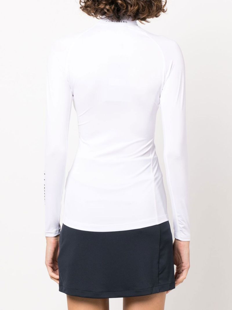 White Asa Golf Top