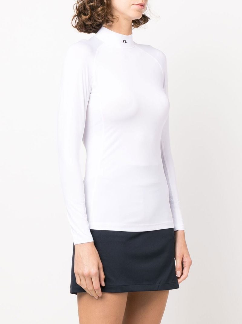 White Asa Golf Top