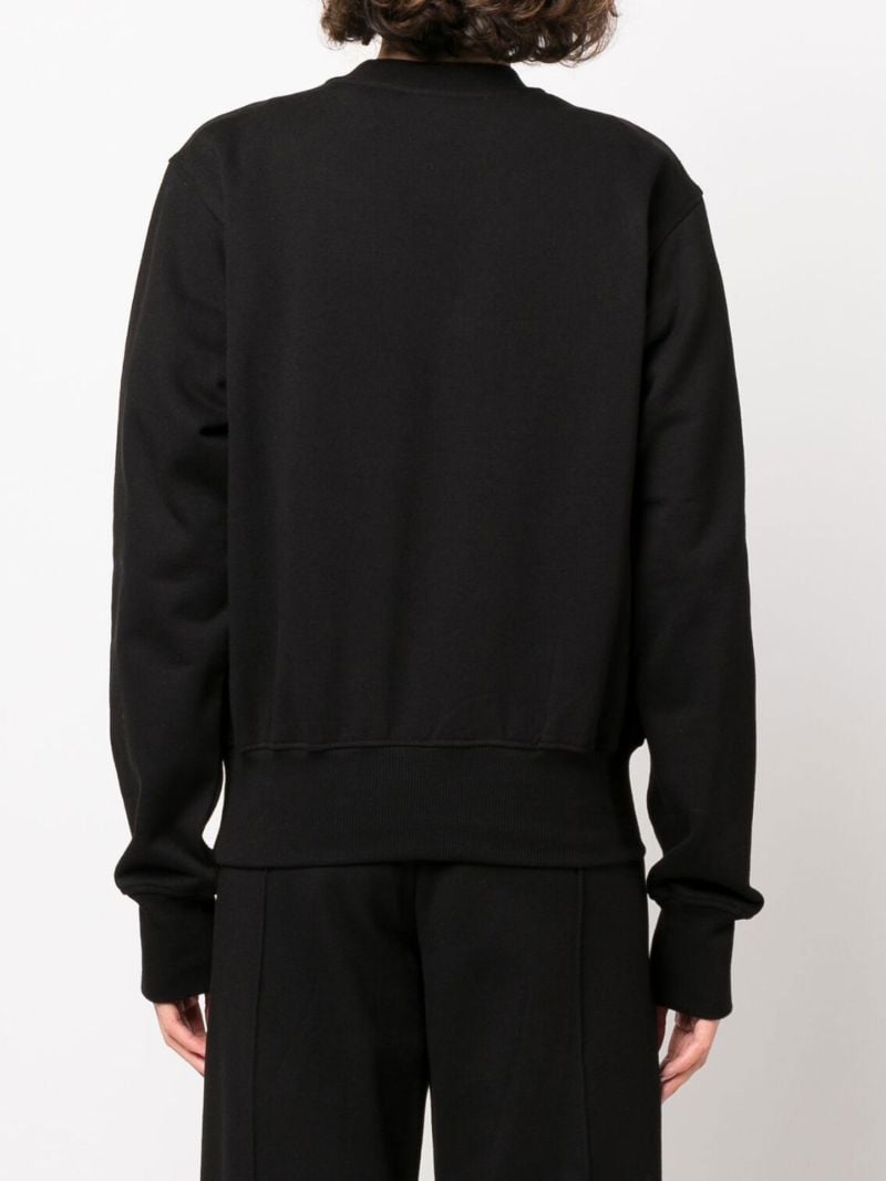 Black Evvie Youth Cotton Sweatshirt