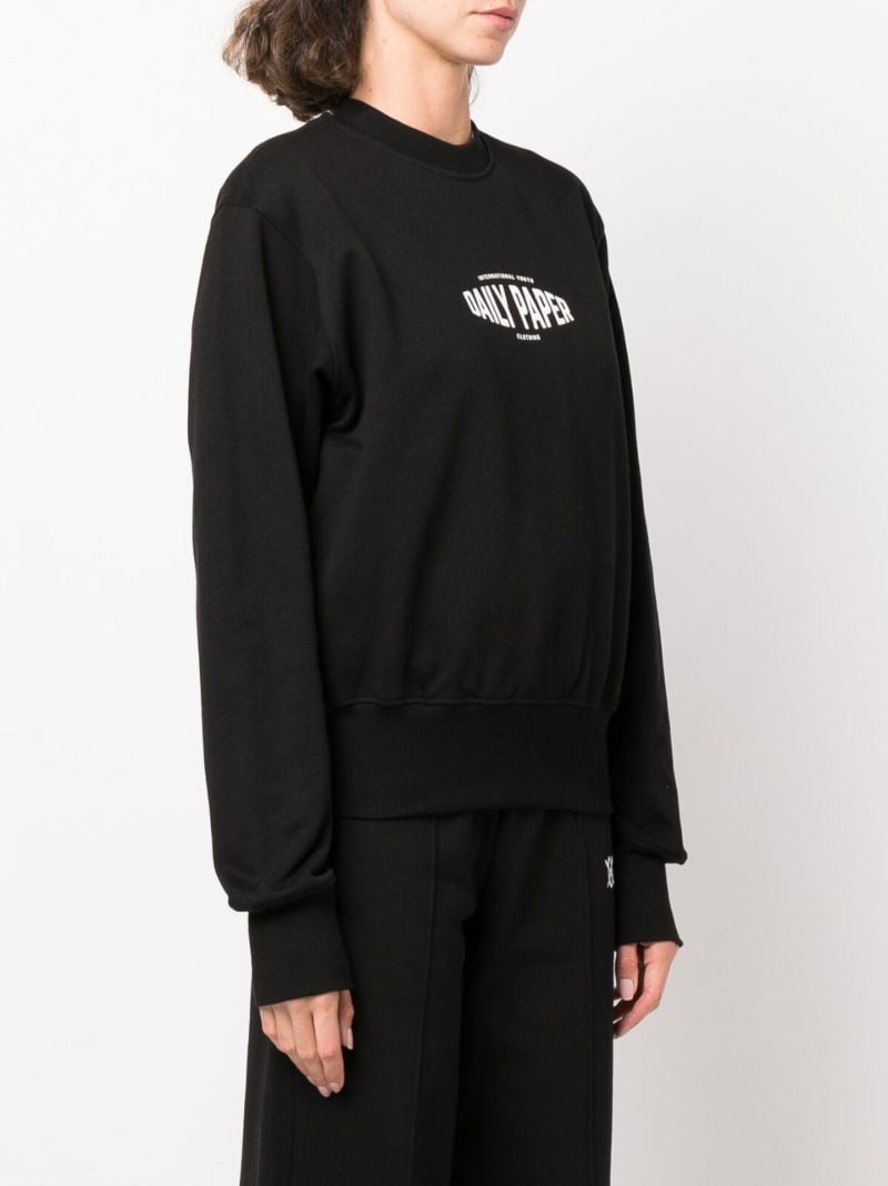 Black Evvie Youth Cotton Sweatshirt