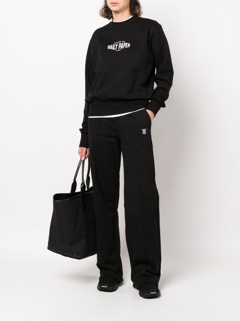 Black Evvie Youth Cotton Sweatshirt