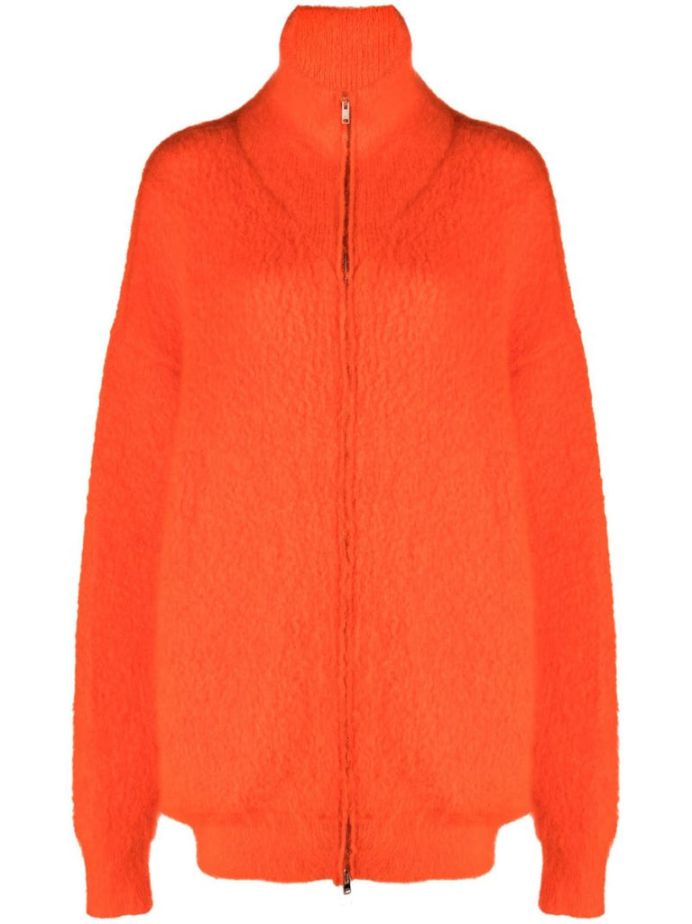 Orange Amal Knitted Cardigan