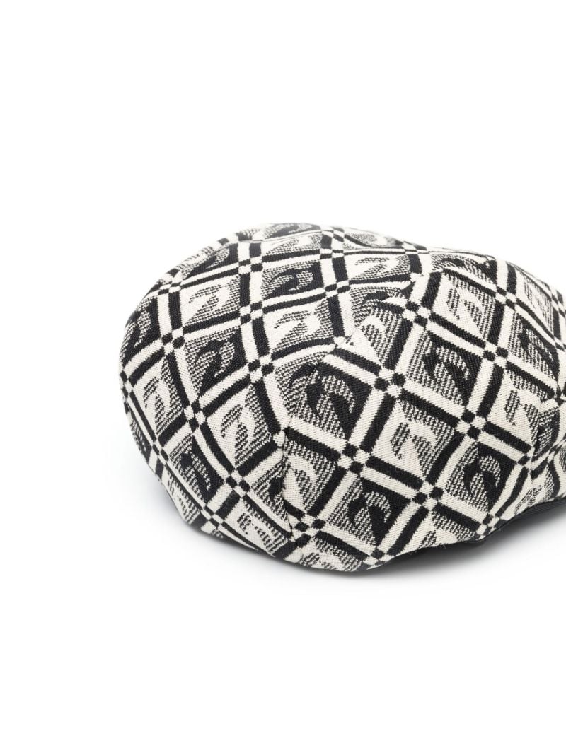 Black Moon Jacquard Beret