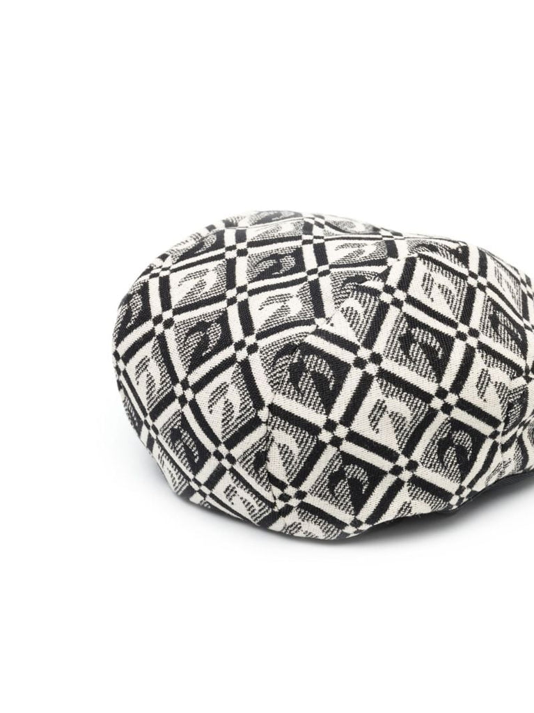 Black Moon Jacquard Beret