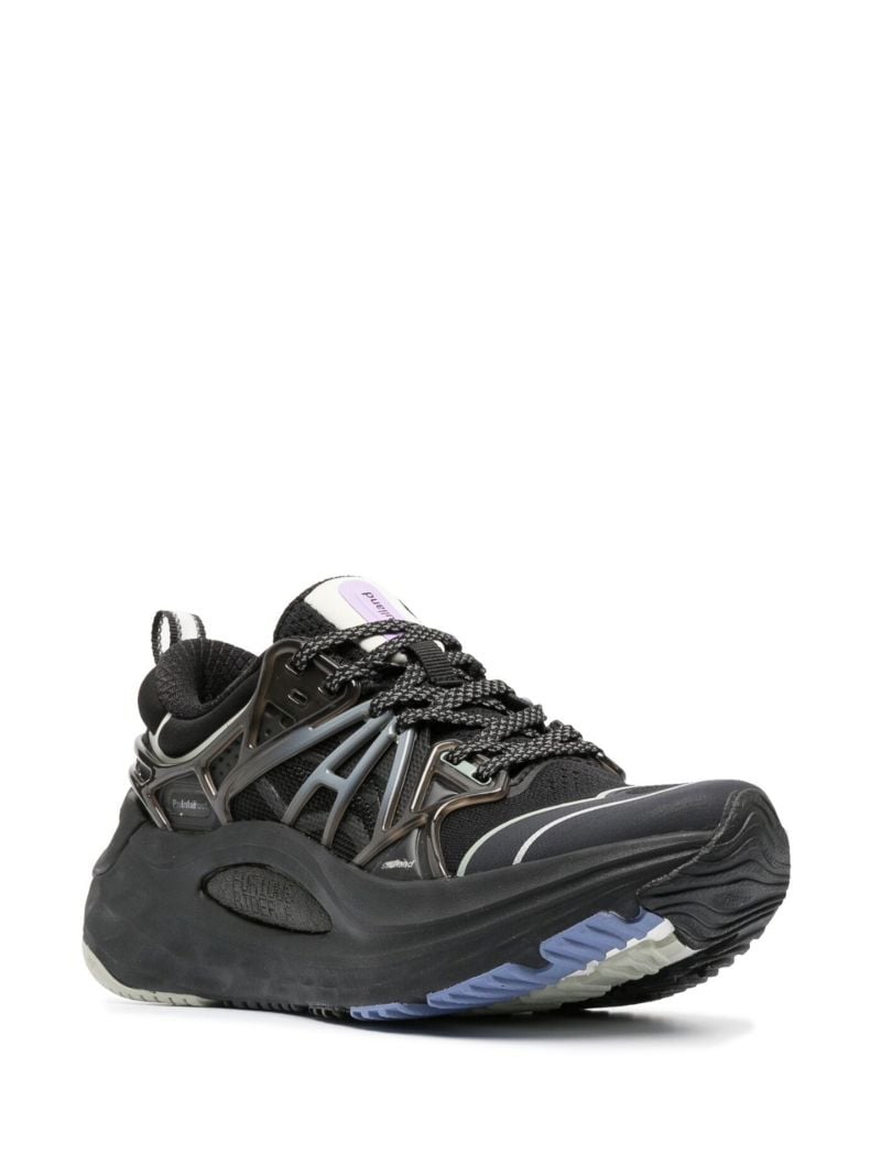 X Li-ning Black Furious Rider Low-top Sneakers