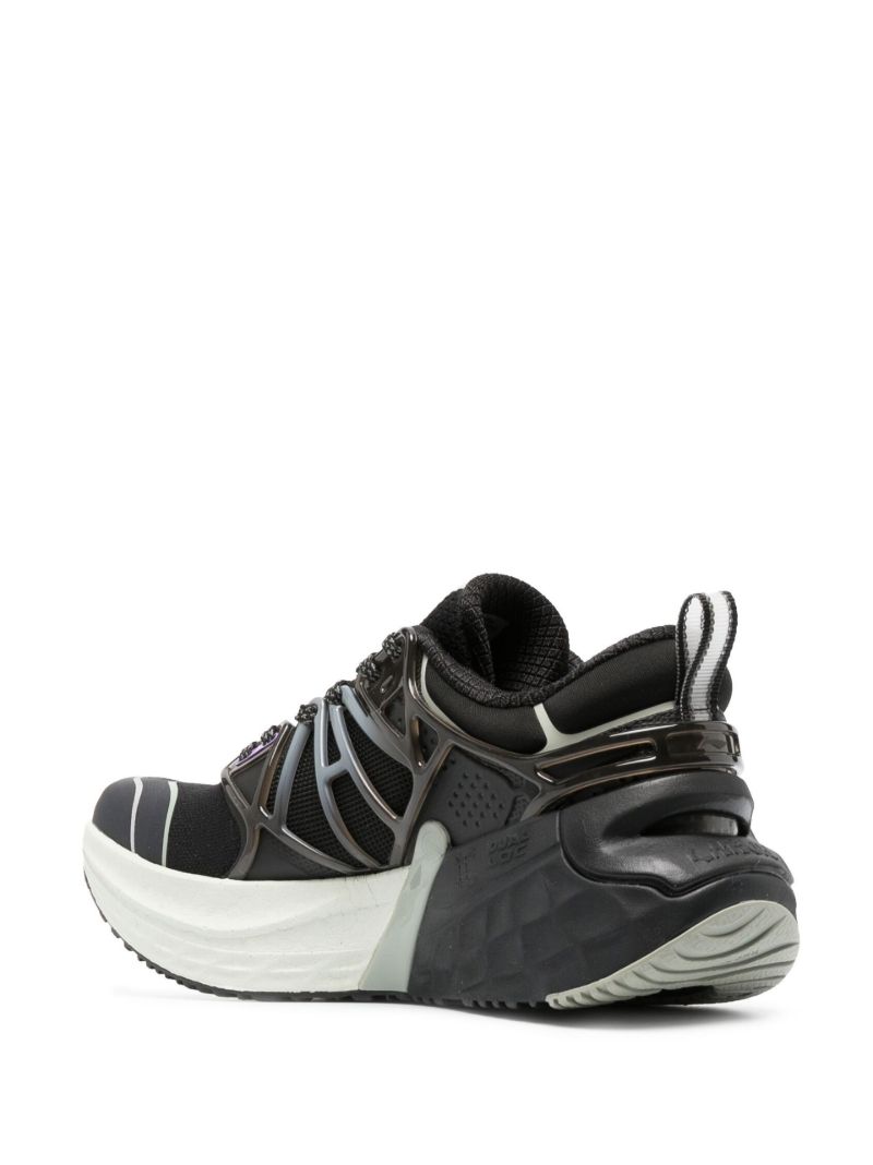 X Li-ning Black Furious Rider Low-top Sneakers