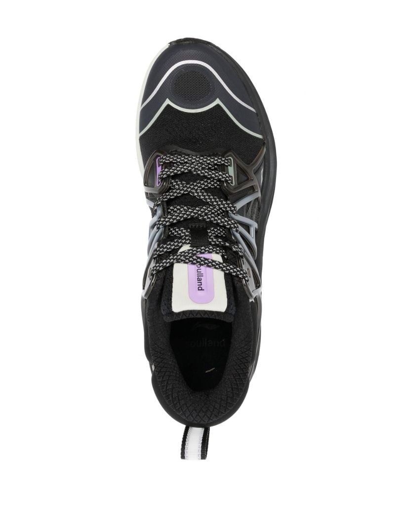 X Li-ning Black Furious Rider Low-top Sneakers