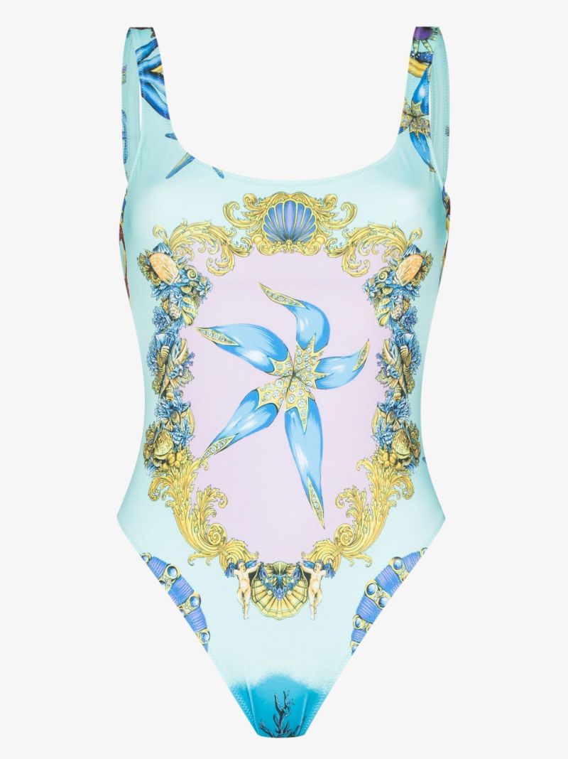 Blue TrÃ_x0083_Â©sor De La Mer Swimsuit