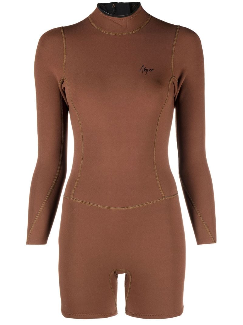 Brown Dottie Neoprene Wetsuit