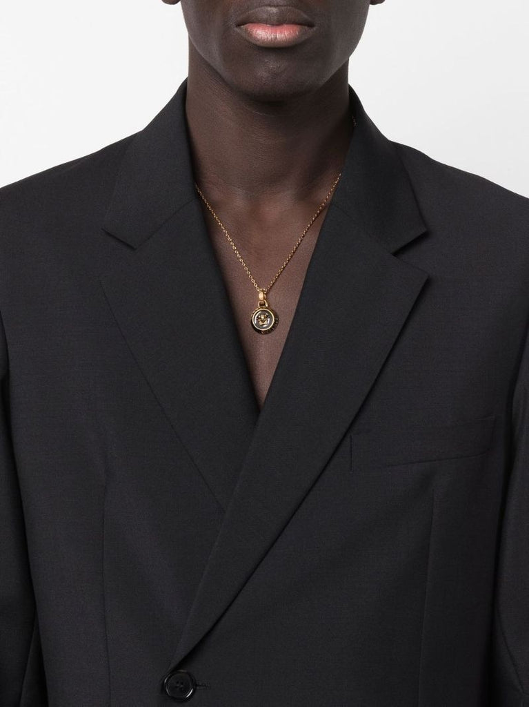 Gold-tone Medusa Necklace