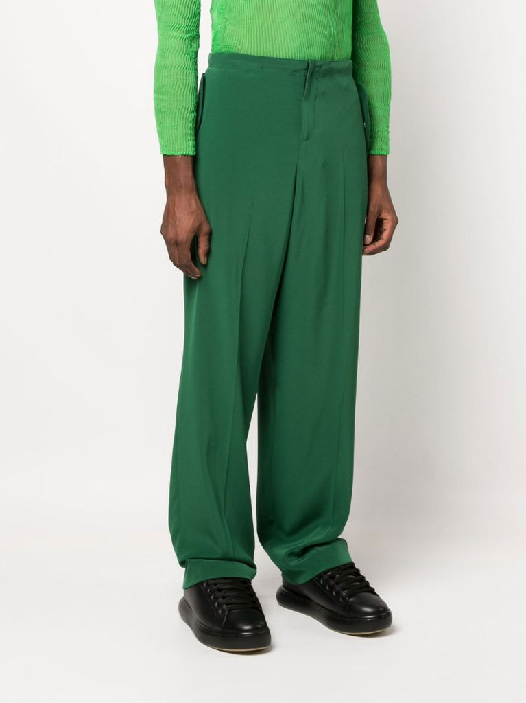 Green Spain Loose Trousers