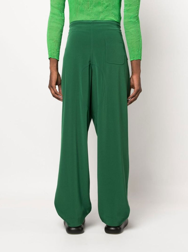 Green Spain Loose Trousers
