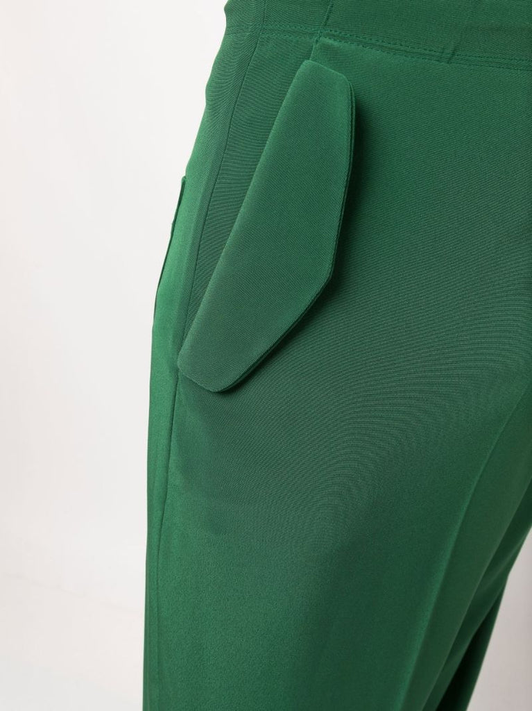 Green Spain Loose Trousers