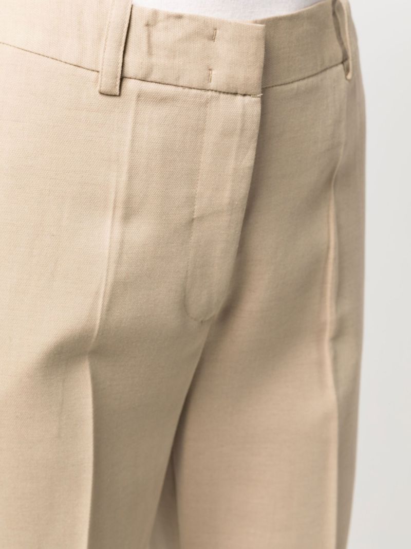 Neutral Advise Pleated Chino Trousers