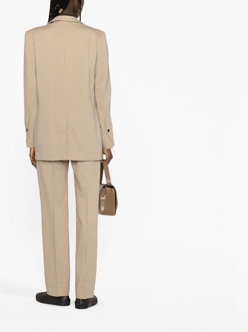 Neutral Freya Single-breasted Blazer