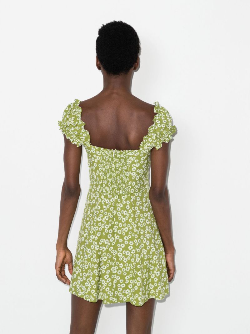 Pacey Floral Print Mini Dress