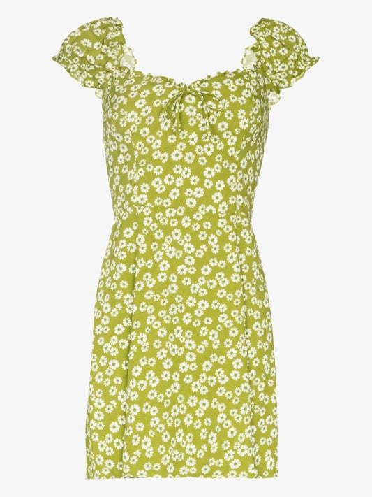 Pacey Floral Print Mini Dress