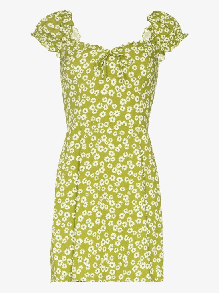 Pacey Floral Print Mini Dress