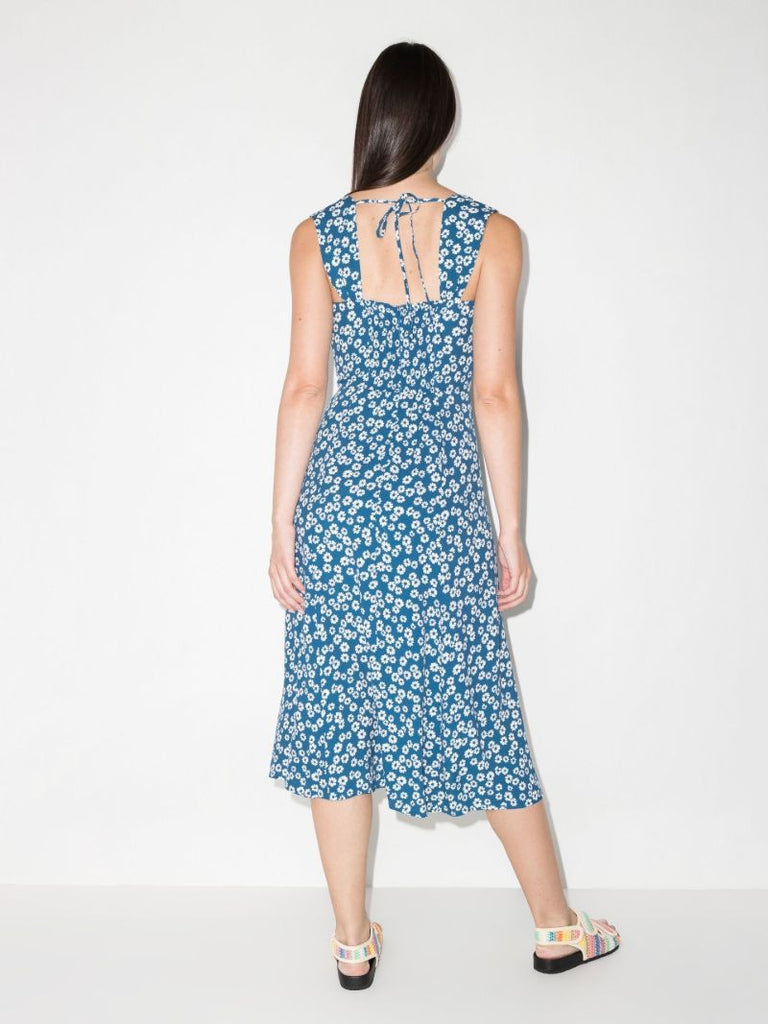 Tayler Floral Print Midi Dress