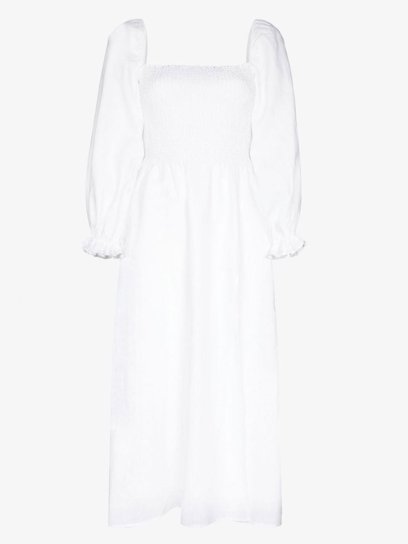 Gitane Linen Midi Dress