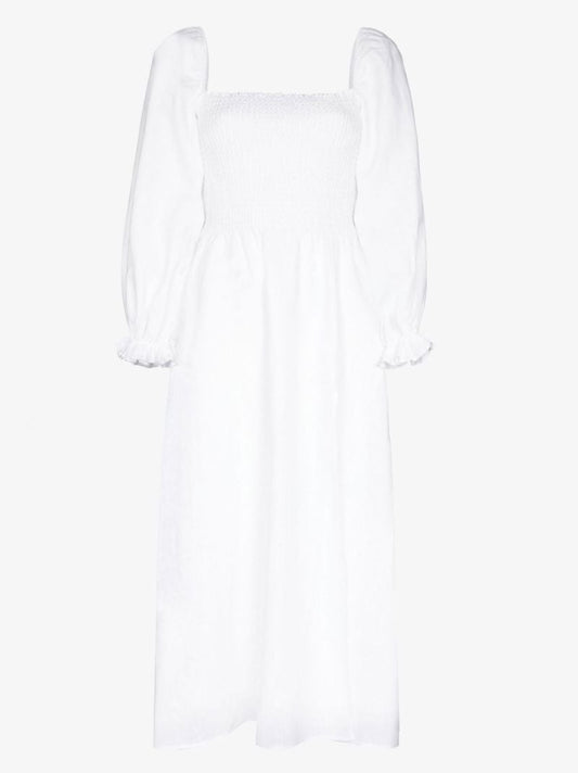 Gitane Linen Midi Dress