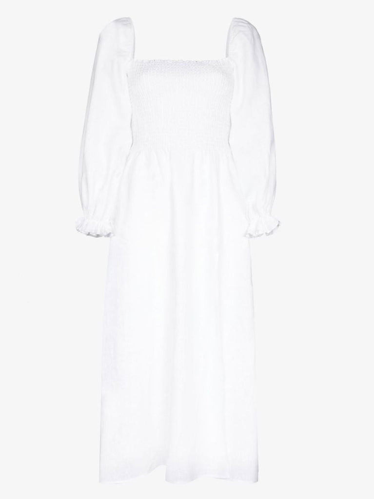 Gitane Linen Midi Dress