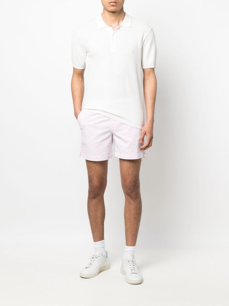 Pink Bulldog Cotton Shorts