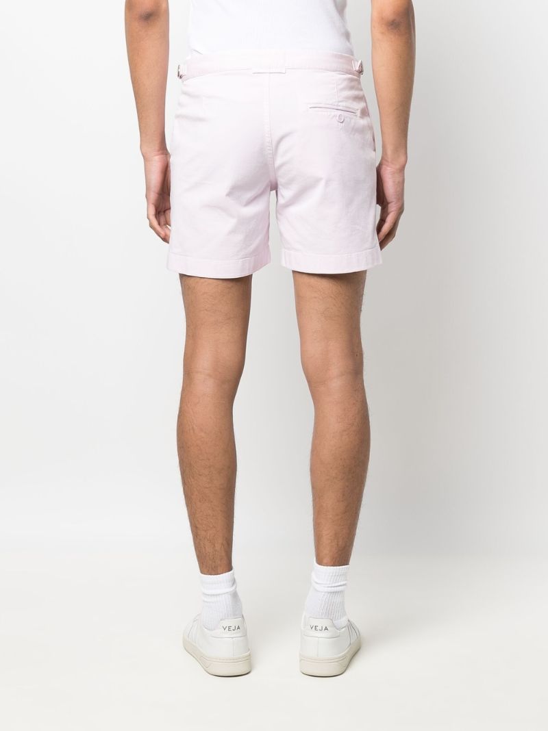 Pink Bulldog Cotton Shorts