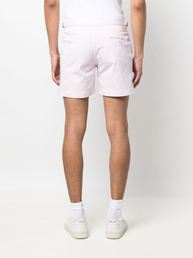 Pink Bulldog Cotton Shorts