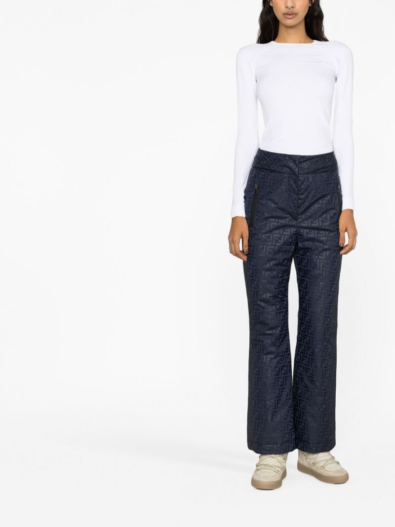 Grey Ff Logo Ski Trousers